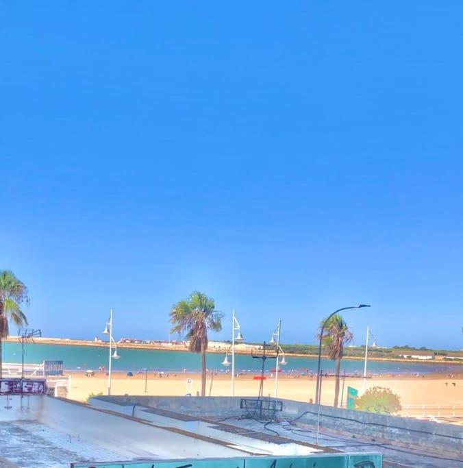 Primera Linea Playa Valdelagrana Vistas Al Mar El Puerto de Santa María Extérieur photo