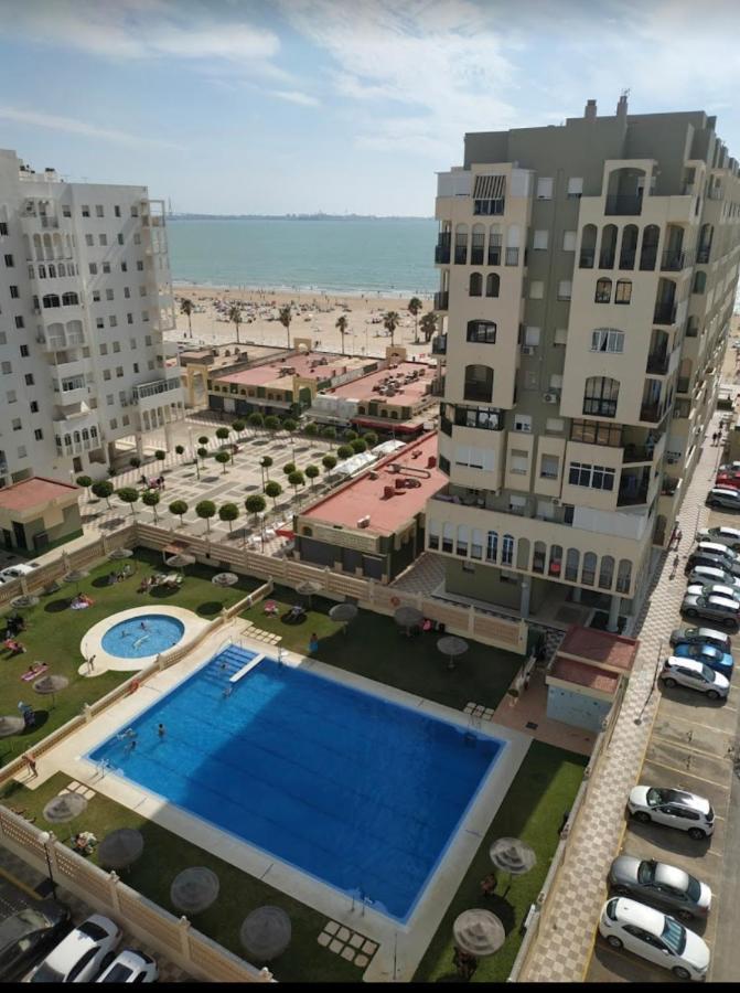 Primera Linea Playa Valdelagrana Vistas Al Mar El Puerto de Santa María Extérieur photo